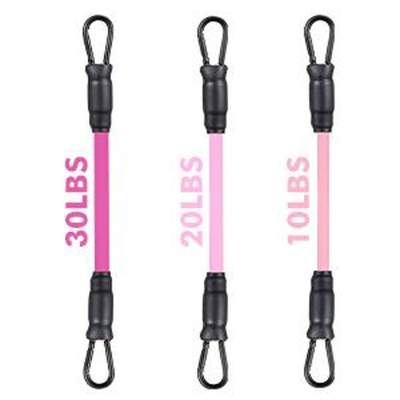 Ultimate Ankle Resistance Band Set - 3 Resistance Bands, 2 Adjustable Ankle Straps & Carry Bag for Effective Leg & Hip Workouts - Perfect Gift for Fitness Enthusiasts!